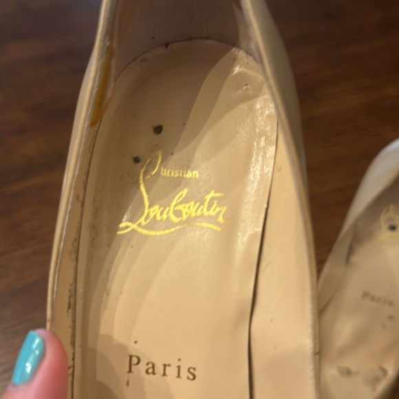 Christian Louboutin Heels Size 37.5=7.5 - Picture 6 of 6